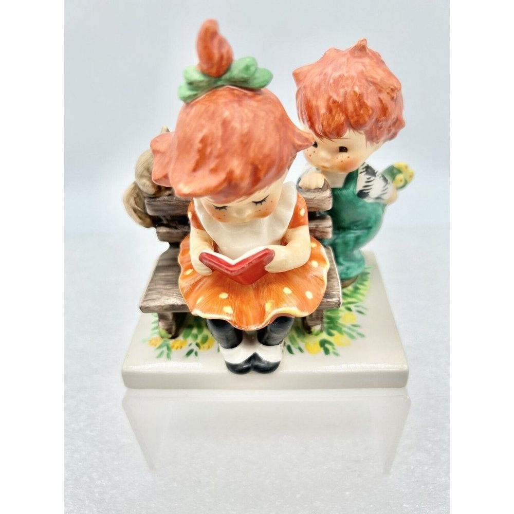 Vintage '57 Goebel Hummel Charlot Redhead Figurine  Byj6  A Young’s Man’s Fancy